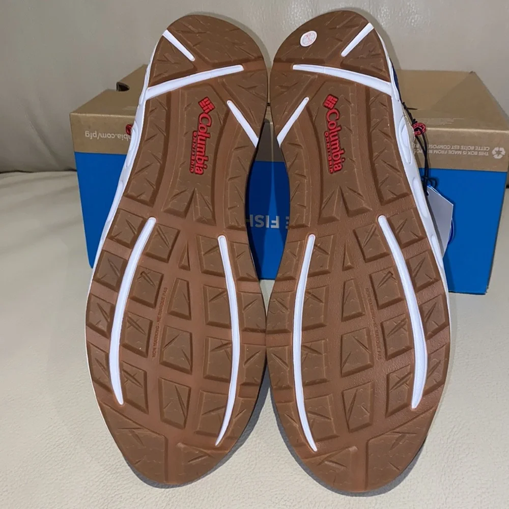 New men’s Columbia Bahama Vent PFG wide Sz 10
